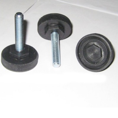 Plastic conveyor component furniture fixed table leveling feet