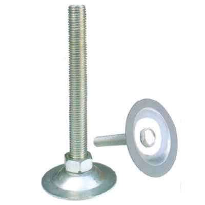 Stainless steel flat base foot cup for screw M8 to M20